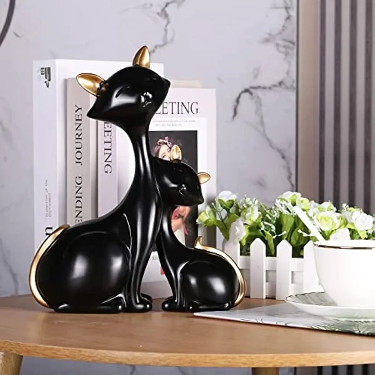 Modern Cat <br> Sculpture