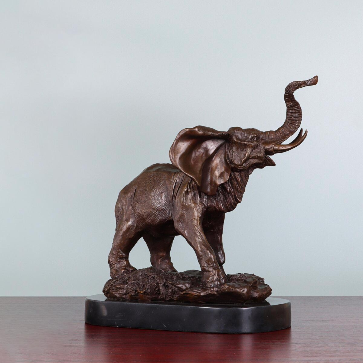 Bronze Elephant 29 cm