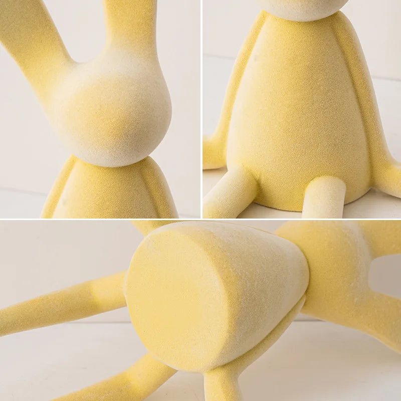 Nordic Abstract Rabbit Sculptures