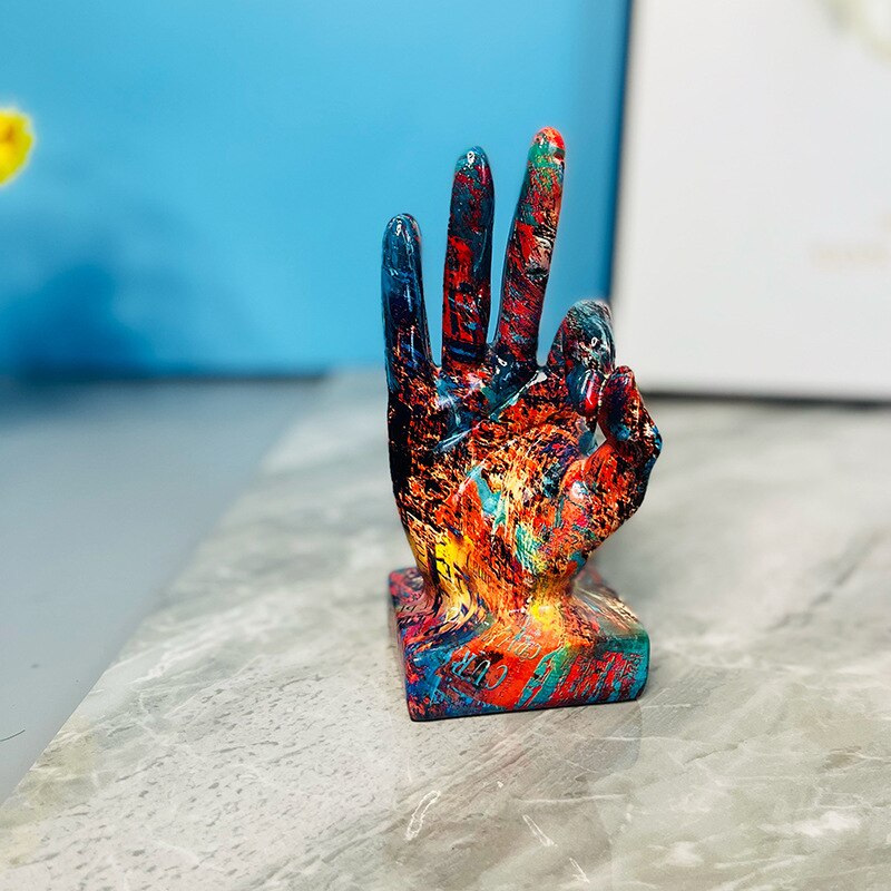 Contemporary Sculpture <br> Finger Statue