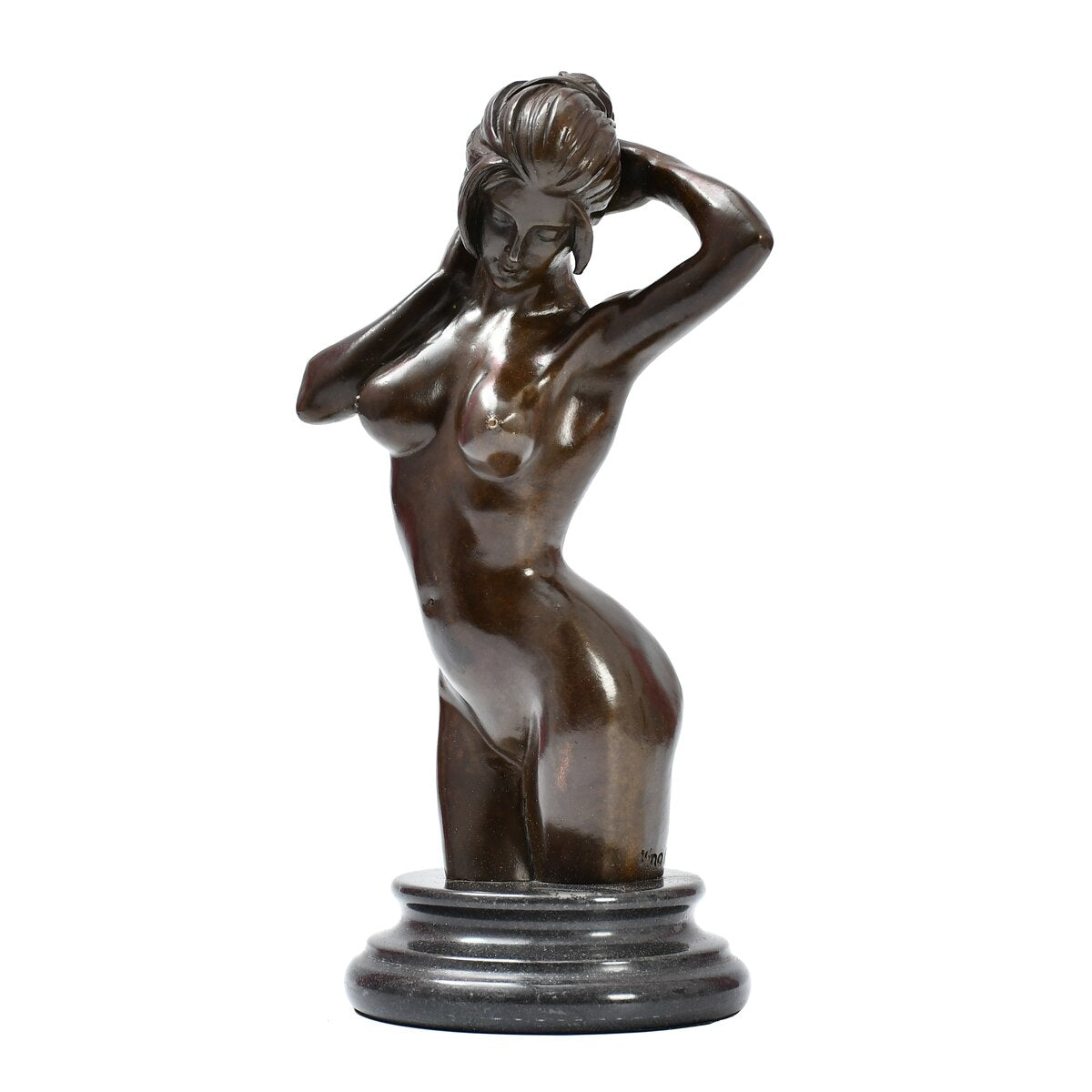 Nude Woman Bronze in Bronze 30 cm