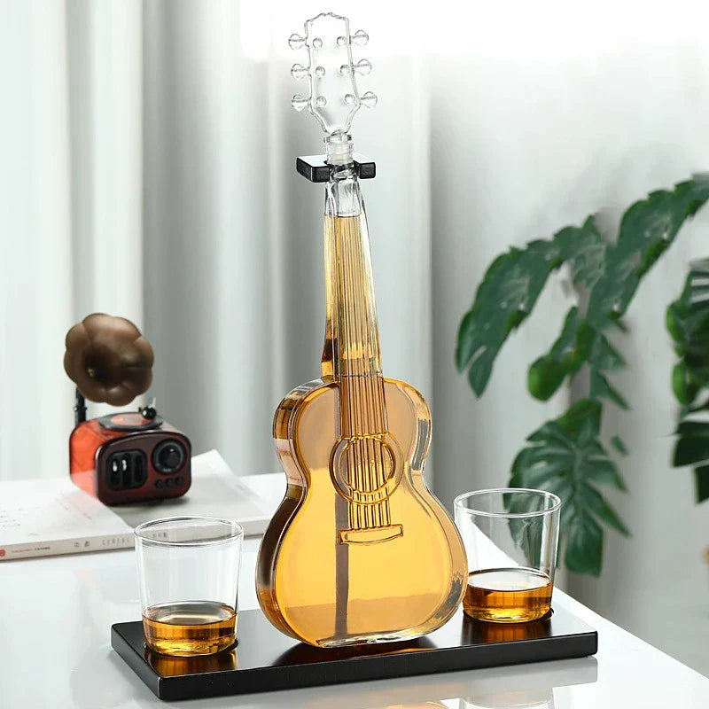 Rock ’n Pour Guitar Decanter Set