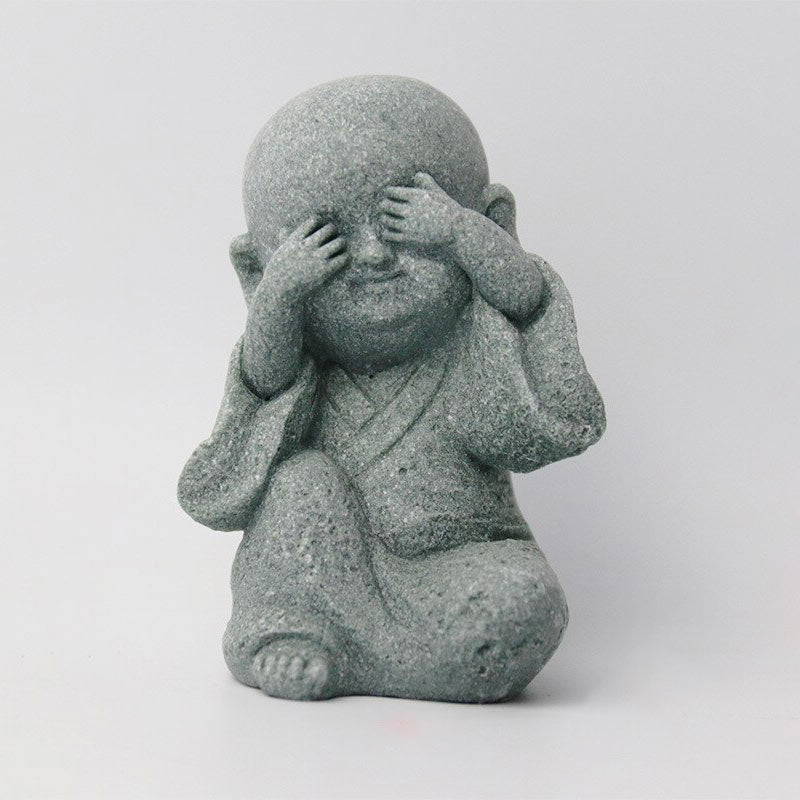 Modern Sculpture <br/> 3 Wisdom Buddhas