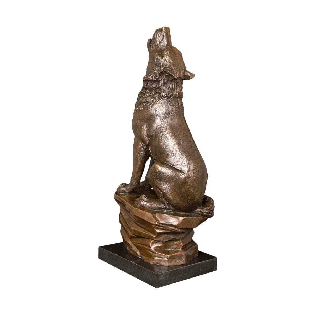 Bronze Wolf 47 cm