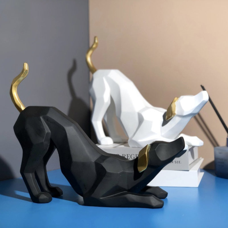 Dog Statue <br/> Origami