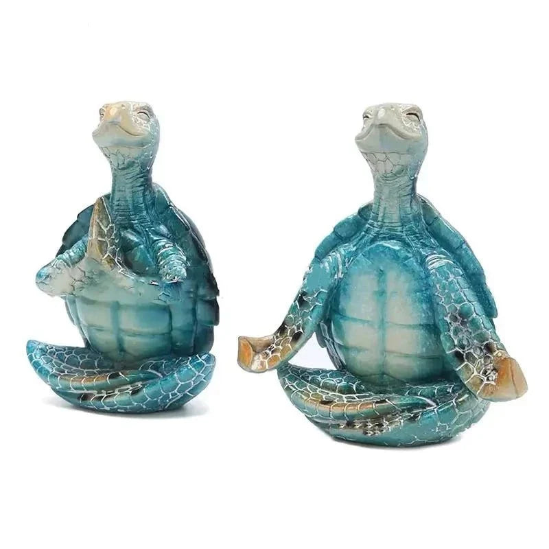 Yoga Sea Turtle Figurines
