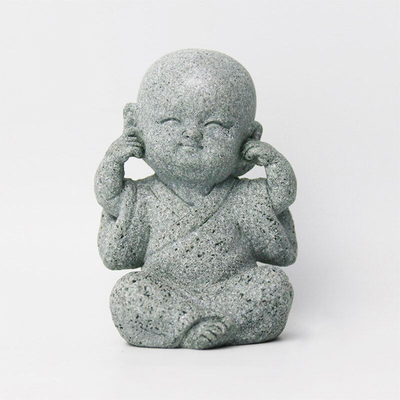 Modern Sculpture <br/> 3 Wisdom Buddhas