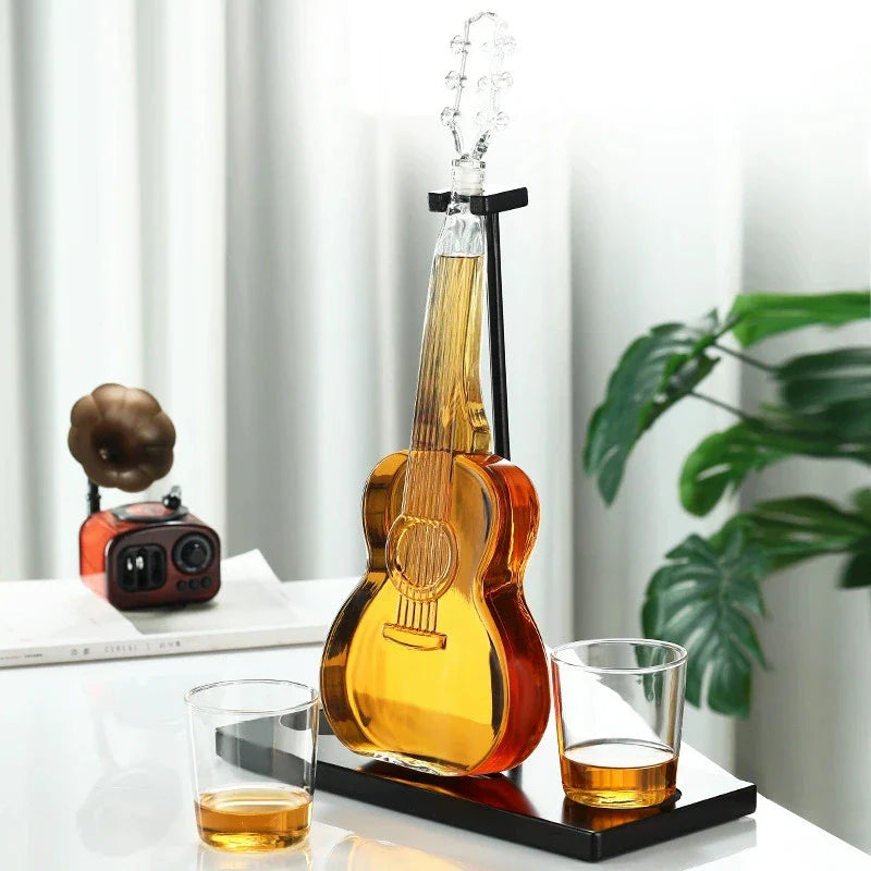 Rock ’n Pour Guitar Decanter Set