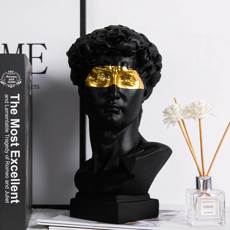 Head Of David Sculpture