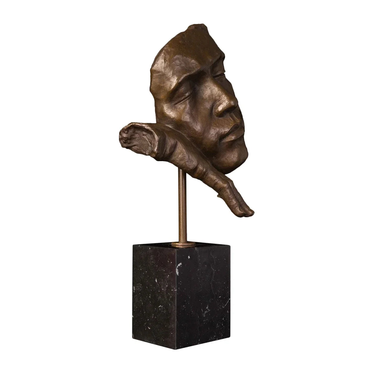 Bronze Thinker 46 cm