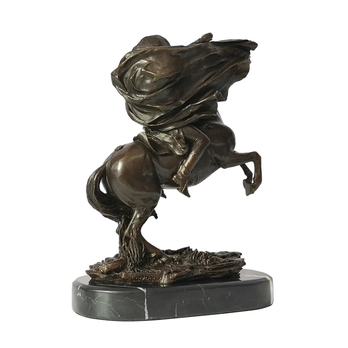 Napoleon on Horseback Statue in Bronze 29 cm