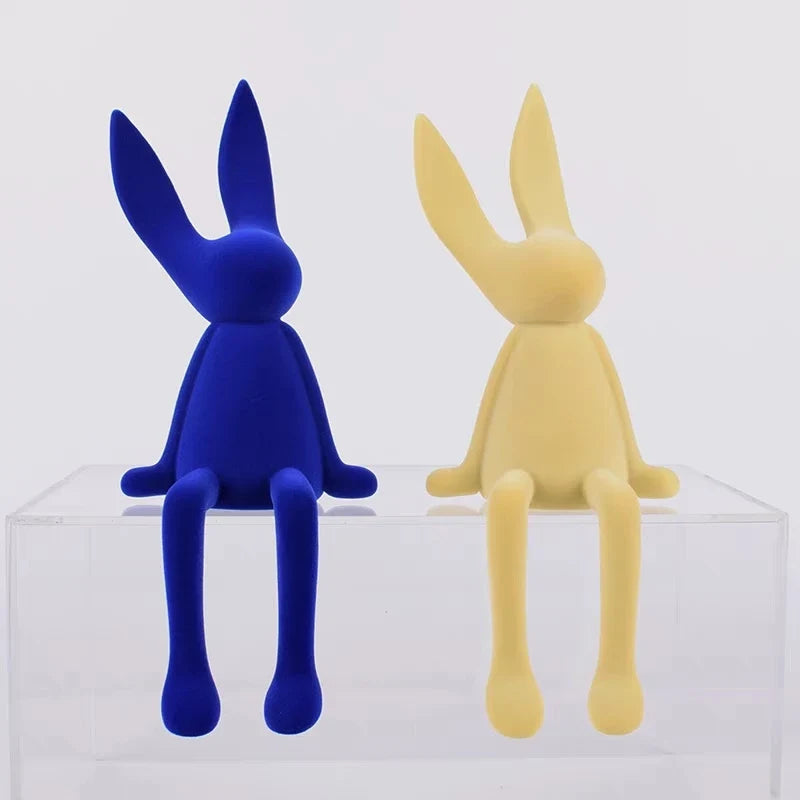 Nordic Abstract Rabbit Sculptures
