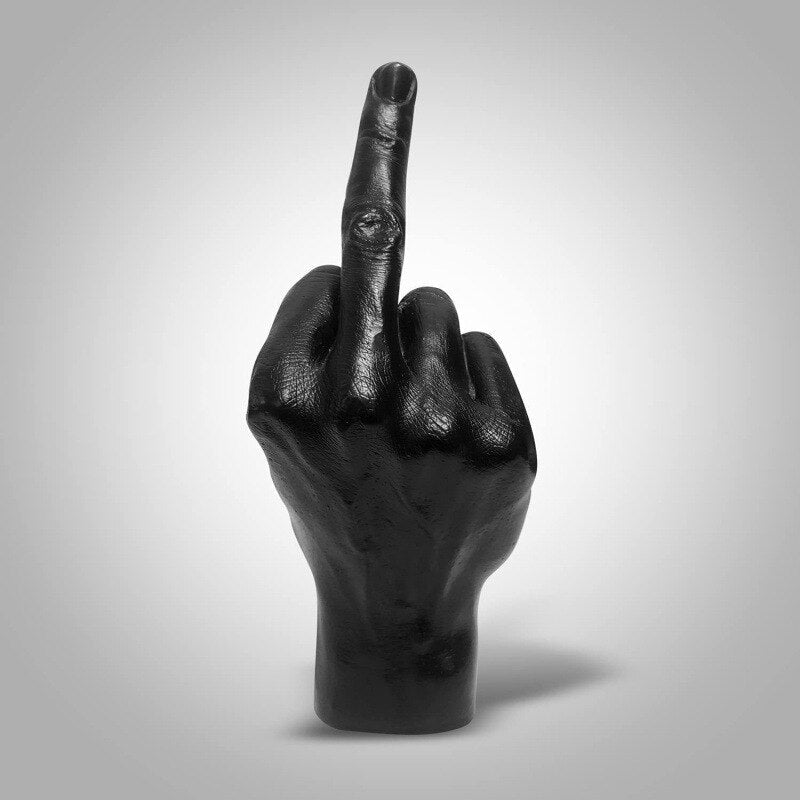 Contemporary Sculpture <br> Middle Finger Statue