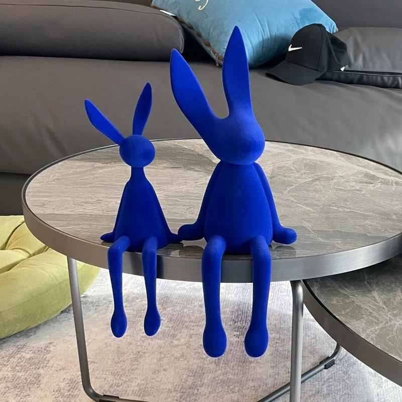 Nordic Abstract Rabbit Sculptures