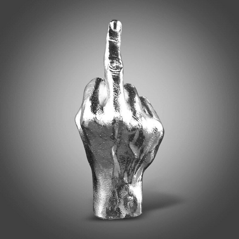 Contemporary Sculpture <br> Middle Finger Statue