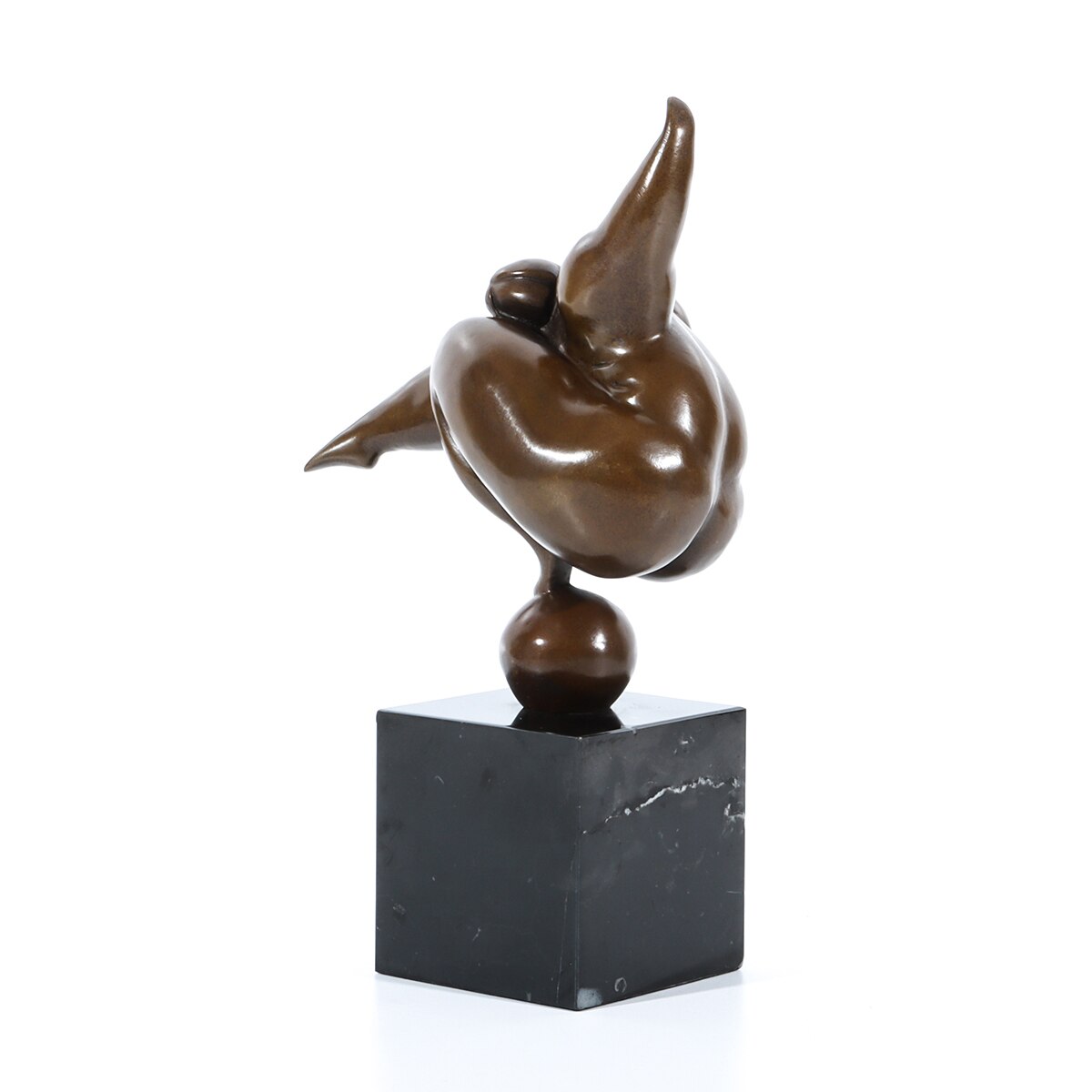 Bronze Statue, Replica of Botero Sculpture, 27 cm