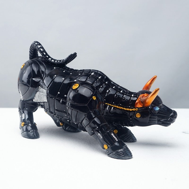 Crypto Bull Statue