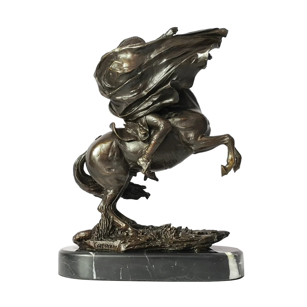 Napoleon on Horseback Statue in Bronze 29 cm