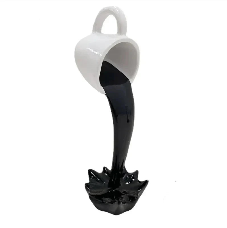 Perky Splash Coffee Sculpture
