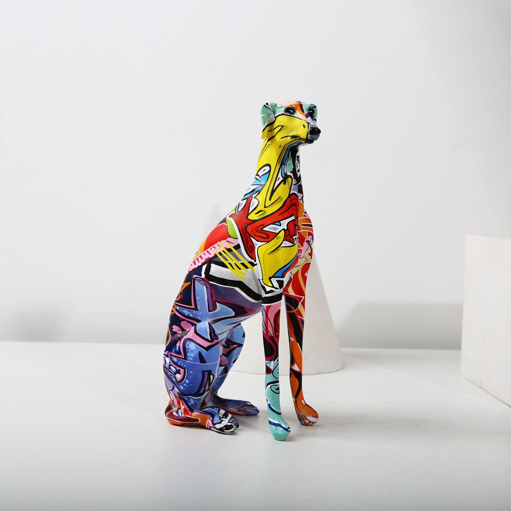 Greyhound Dog <br> Statue