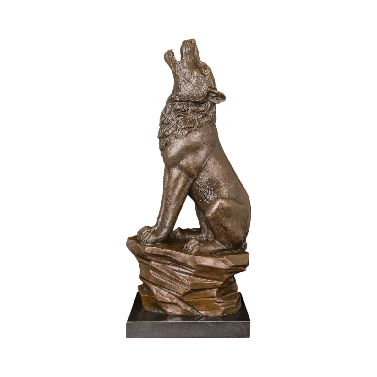 Bronze Wolf 47 cm