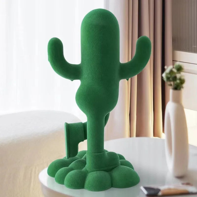 Modern Resin Cactus Statue 36 cm