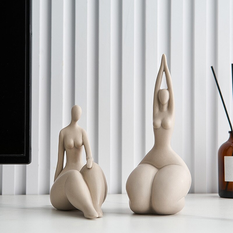 Curvy Woman Statuette