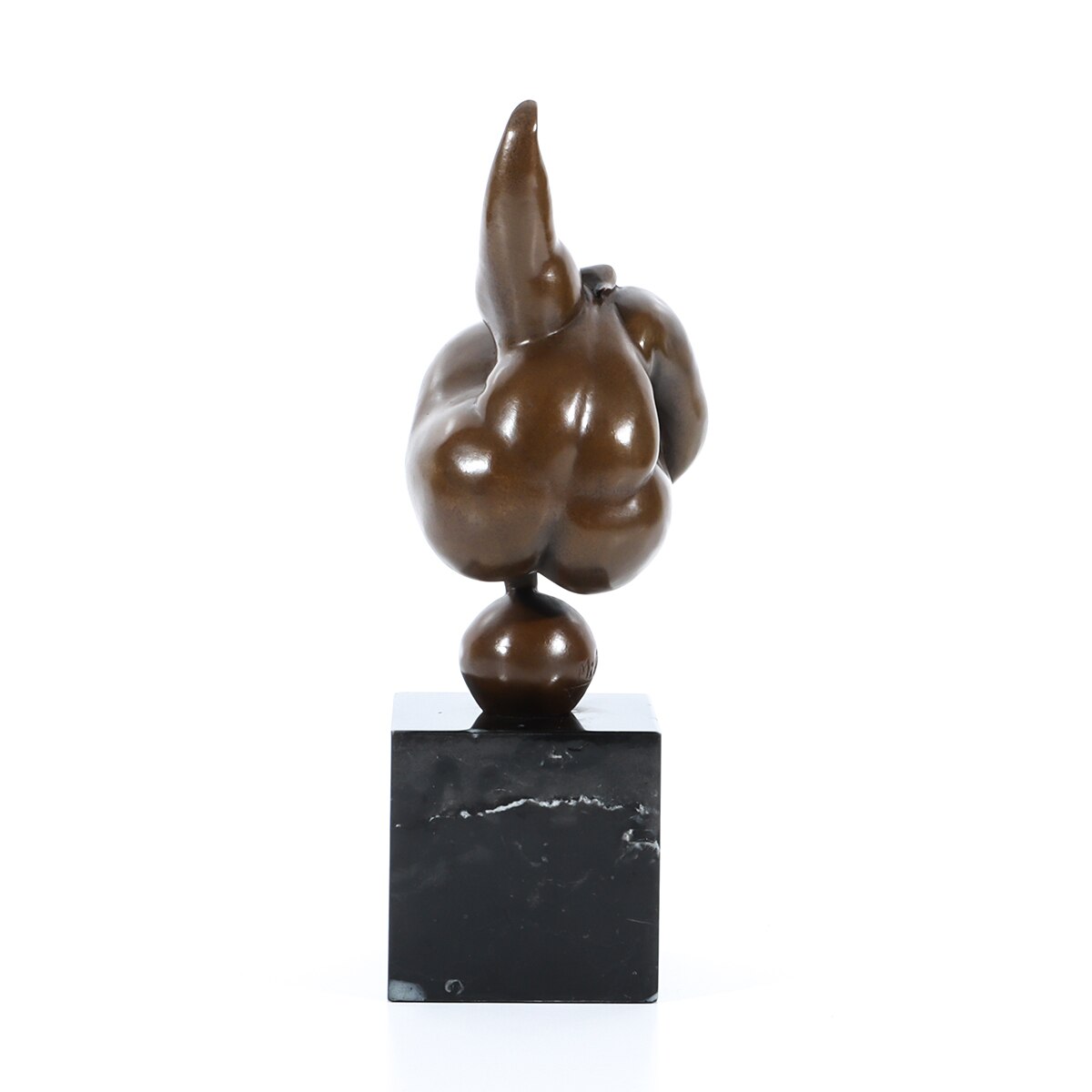 Bronze Statue, Replica of Botero Sculpture, 27 cm