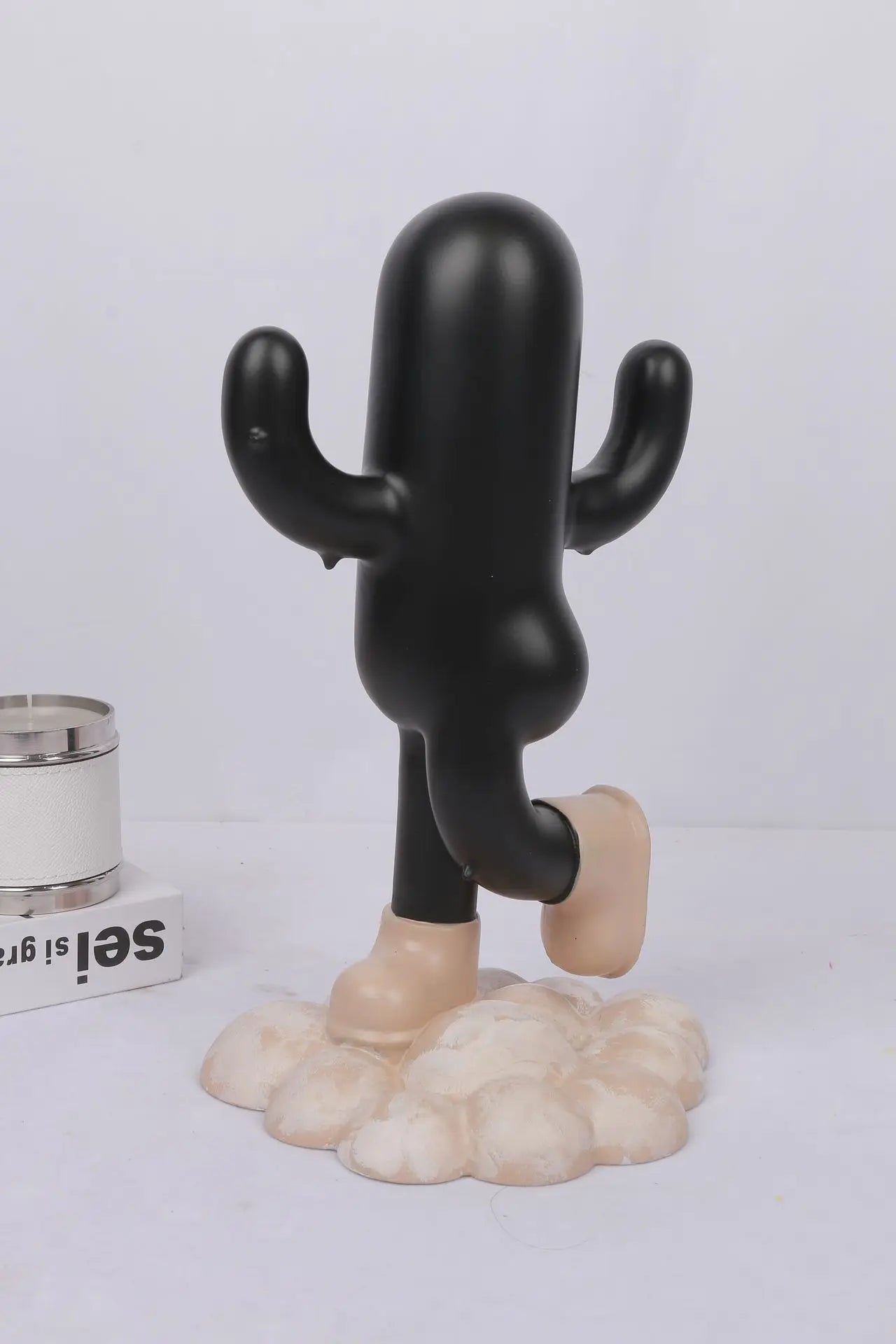 Modern Resin Cactus Statue 36 cm
