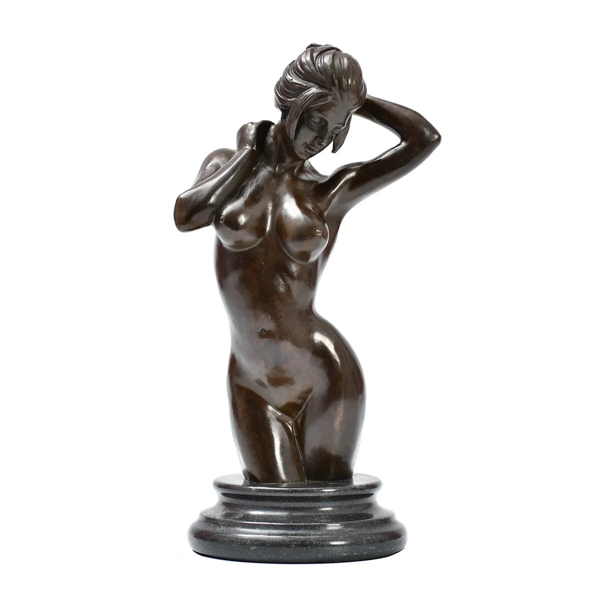 Nude Woman Bronze in Bronze 30 cm