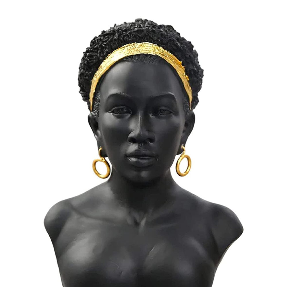 African Bust <br/> Woman 25 cm