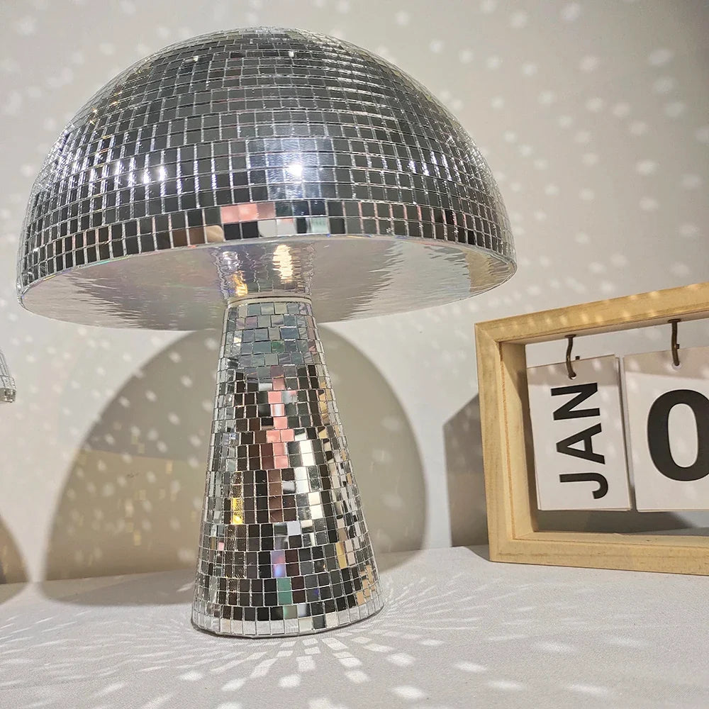 Disco Mushroom Sculptures