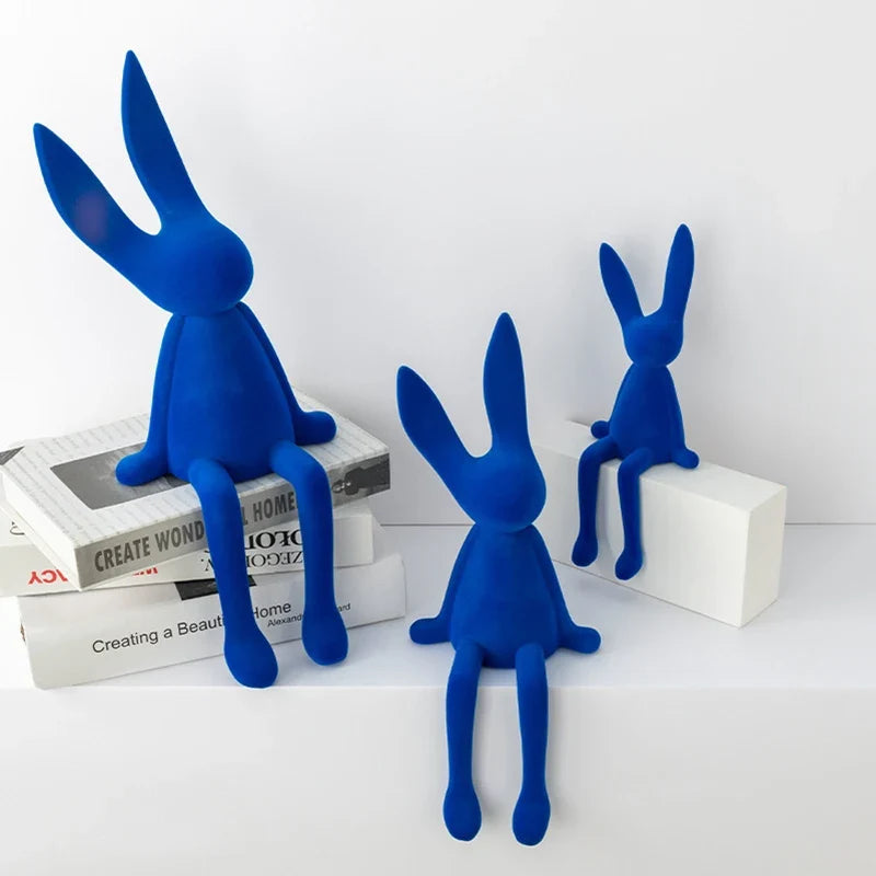 Nordic Abstract Rabbit Sculptures