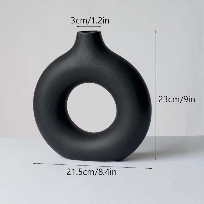 Hollow Ceramic Vase