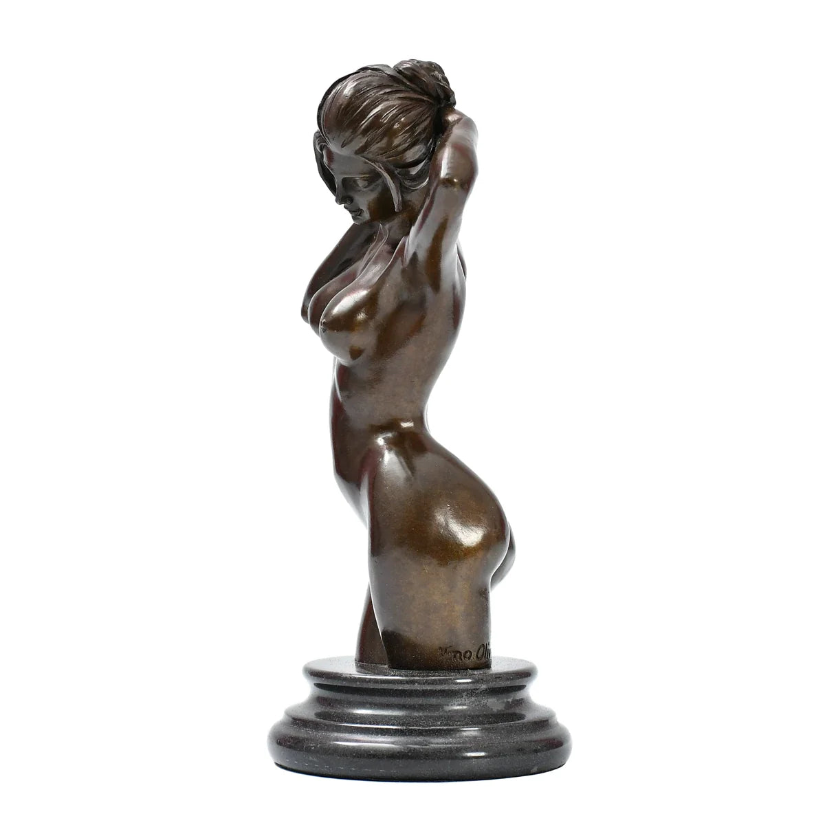 Nude Woman Bronze in Bronze 30 cm