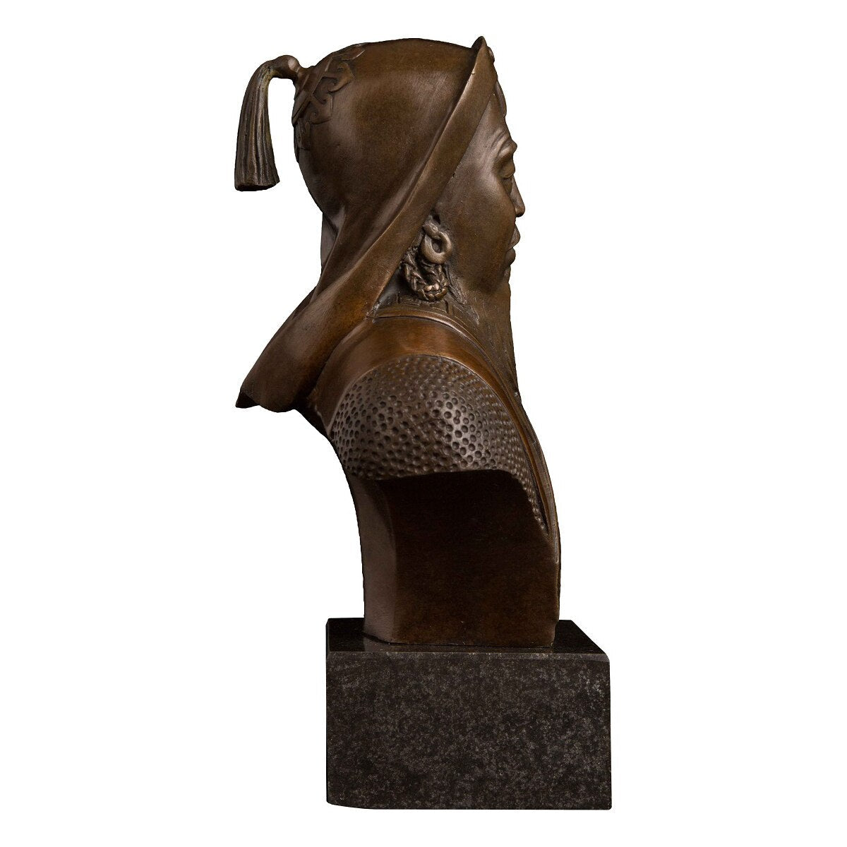 Genghis Khan Bronze 21 cm