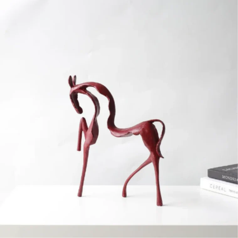 Hollow Hooves Horse Sculpture