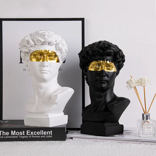 Head Of David Sculpture