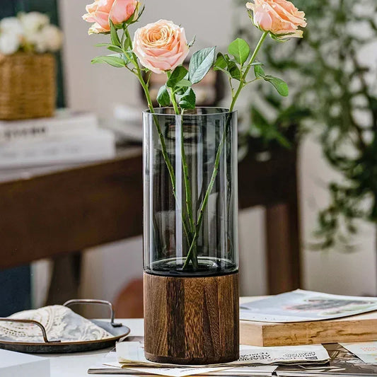 Glass Garden Vase