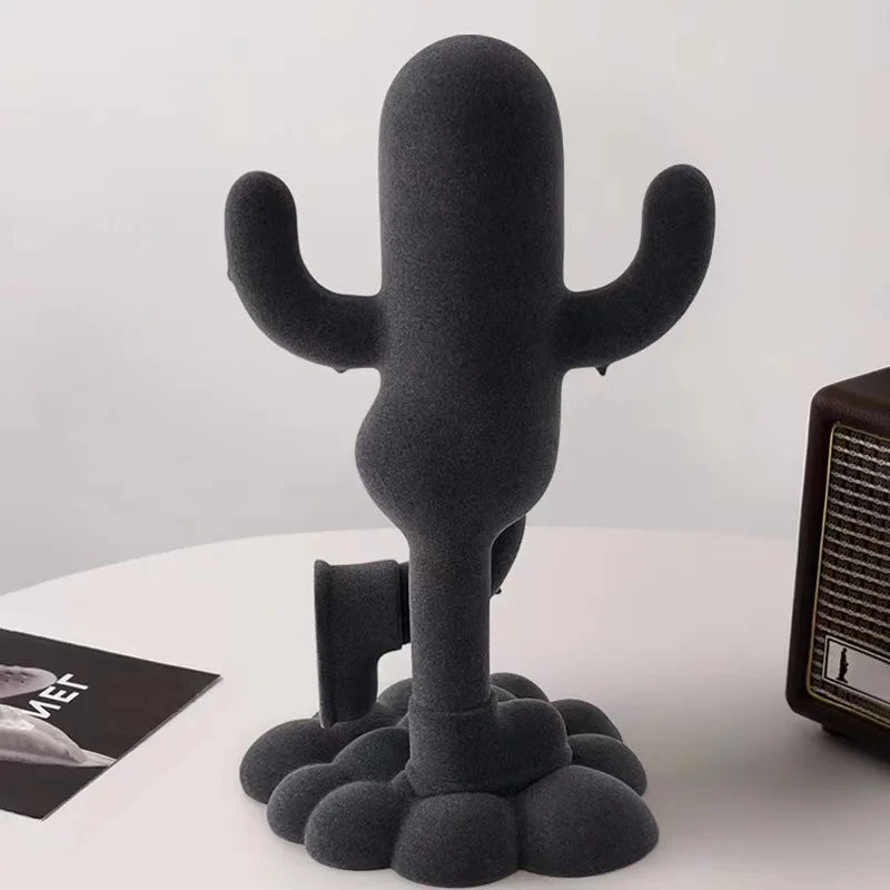 Modern Resin Cactus Statue 36 cm