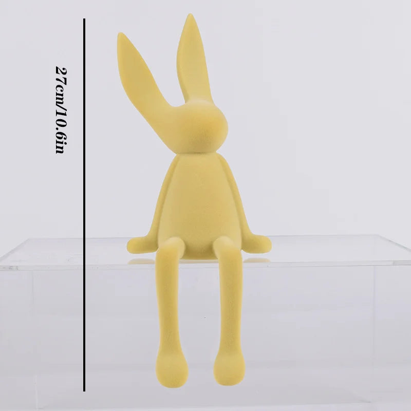 Nordic Abstract Rabbit Sculptures