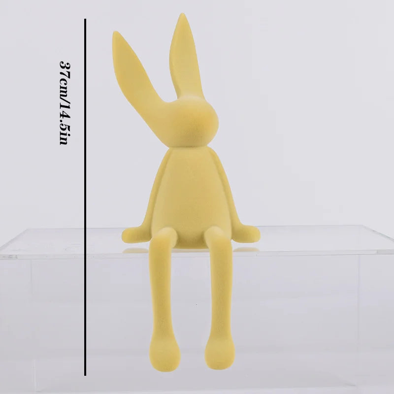 Nordic Abstract Rabbit Sculptures
