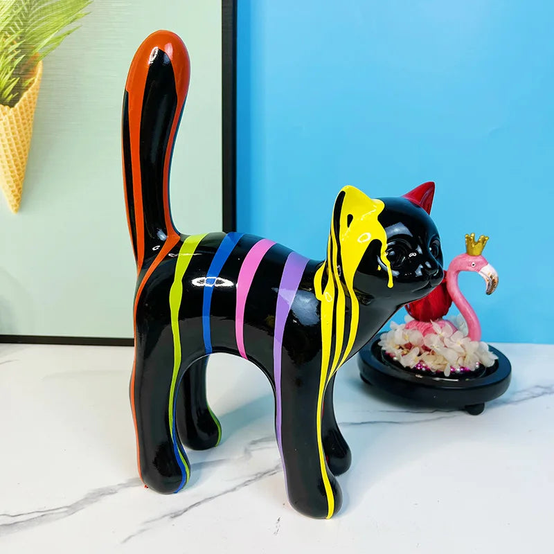 Cat Statue <br> in Resin
