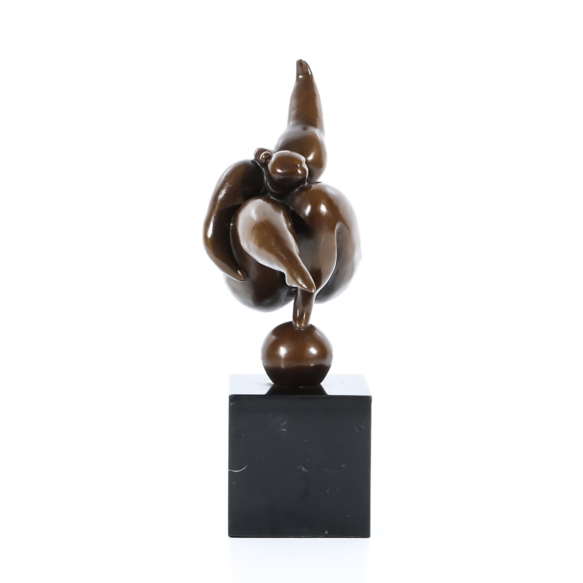 Bronze Statue, Replica of Botero Sculpture, 27 cm