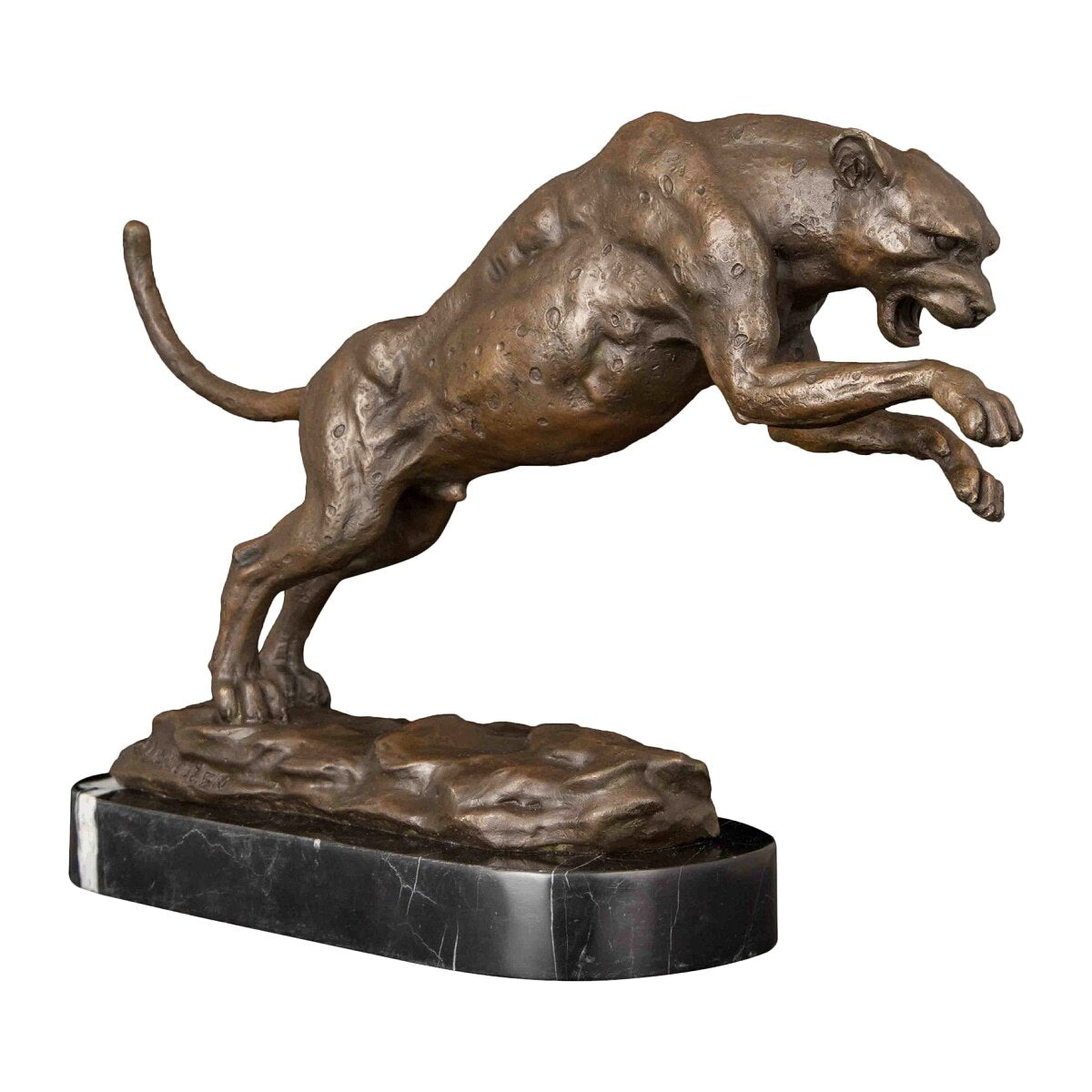 Bronze Leopard 23 cm