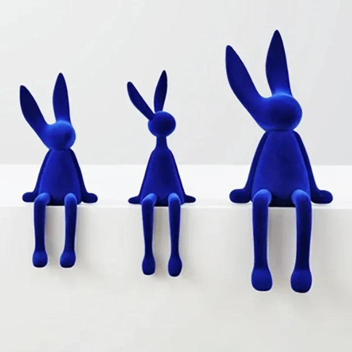 Nordic Abstract Rabbit Sculptures