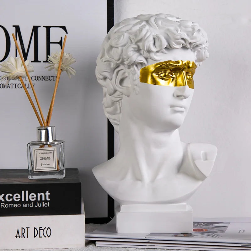 Head Of David Sculpture