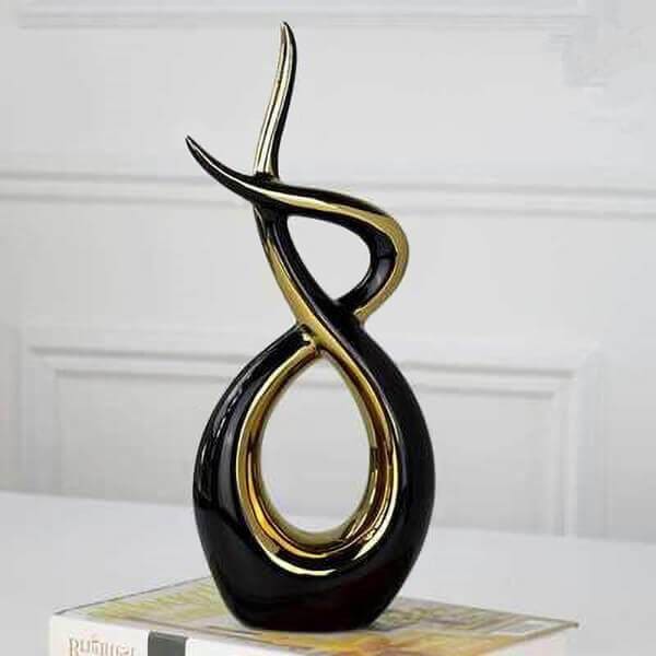 Abstract Sculpture <br/> Golden Embrace