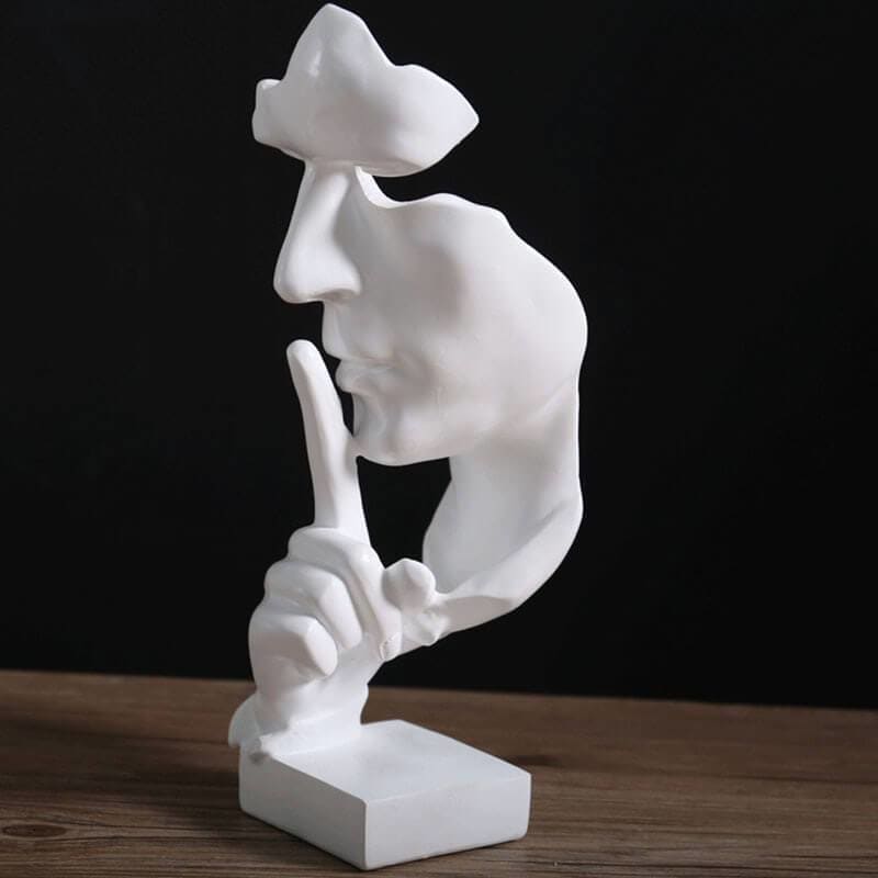 Man Statue <br/> The Silence Face