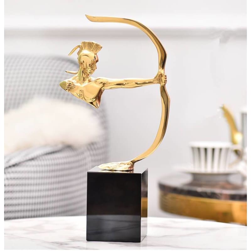 Man Statue <br/> Deluxe Gold Archer